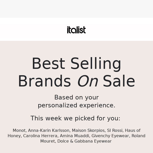 Sale on your favorite brands: Monot, Anna-Karin Karlsson