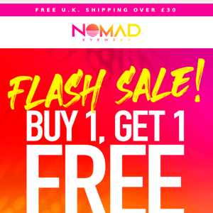 ⚡ Buy 1, Get 1 FREE ⚡ Flash Sale!