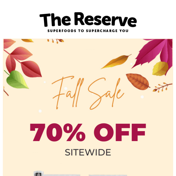 It's Here!!! 🍂 70%OFF Fall Sale