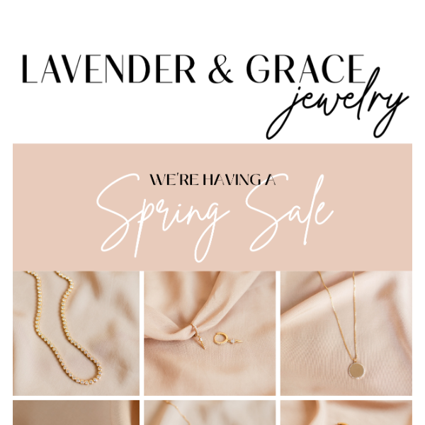 Shop our Spring Sale