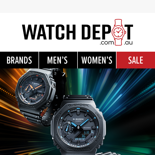 Watch Depot  Buy G Shock, Seiko, Citizen & More