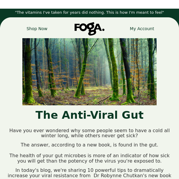 The Anti-Viral Gut 🥊