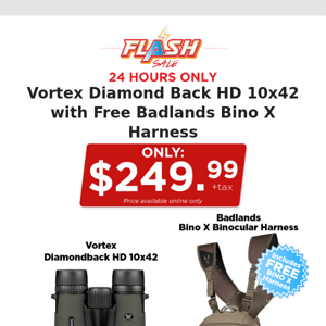 🔥  24 HOURS ONLY | VORTEX BINOCULAR COMBO | FLASH SALE