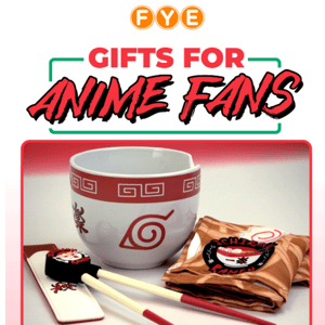 Gift Ideas for the ANIME Lover in your Life!