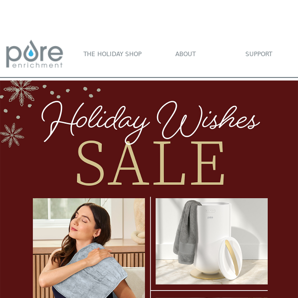 20% Off Holiday Wishes Sale
