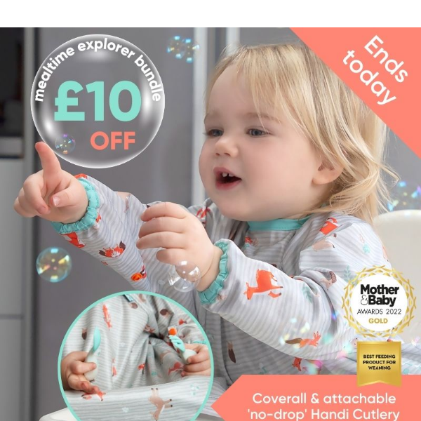 Last chance! 25% off bestselling Coverall Bib