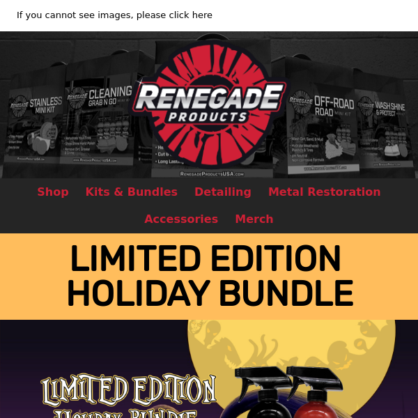 RENEGADE LIMITED EDITION HOLIDAY BUNDLE
