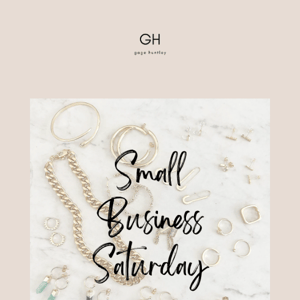 30% off Small Business Saturday