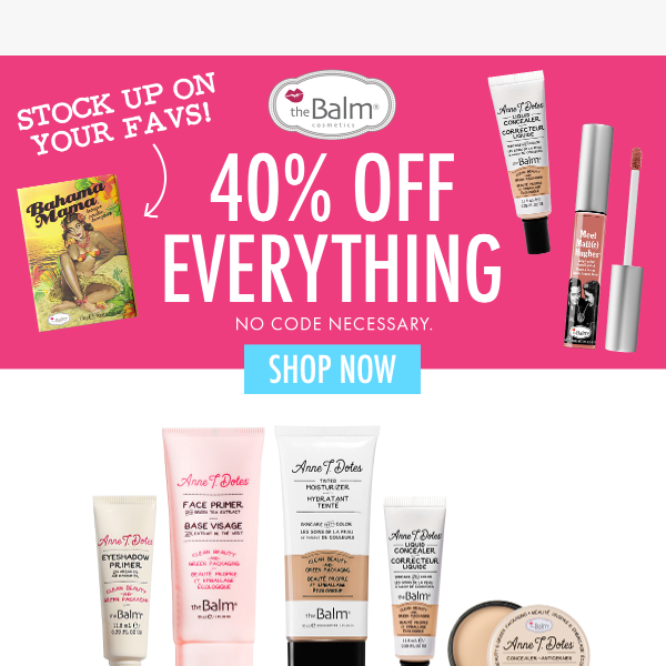 🚨 40% OFF EVERYTHING 🚨