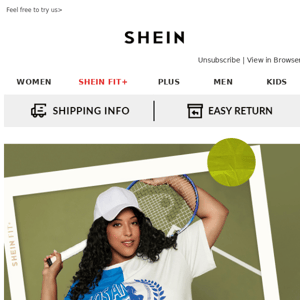 SHEIN FIT+ 🎊Clothing Fit, Life Fit.     