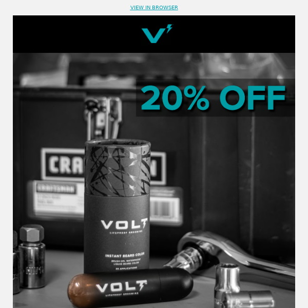 20% Off Volt Beard Color Set