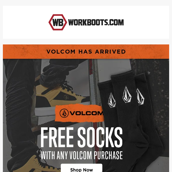 Introducing: Volcom Work 👟 (+ a gift!) 