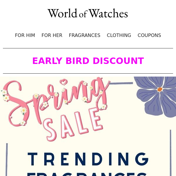 🌸SPRING SALE: Trending Fragranes