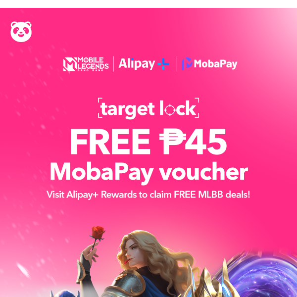 Get ₱45 MobaPay voucher for your inner gamer.
