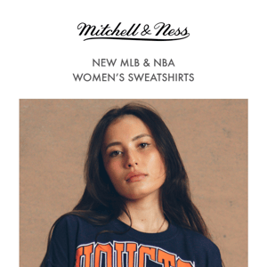 New Women's Sweatshirts - NBA & MLB Teams! 🏀⚾️