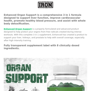 Enhanced Organ Support for Overall Organ Coverage 💪