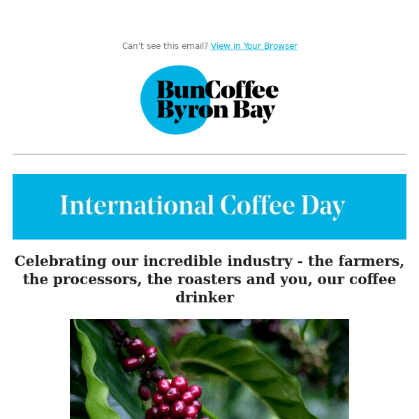 It's Today 🎉 International Coffee Day 🎉