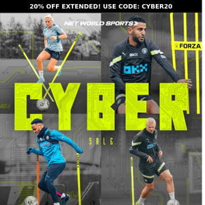 📣 20% off EXTENDED 📣 Cyber Sale continues...