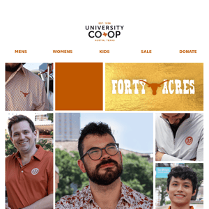 Forty Acres: NEW ARRIVALS