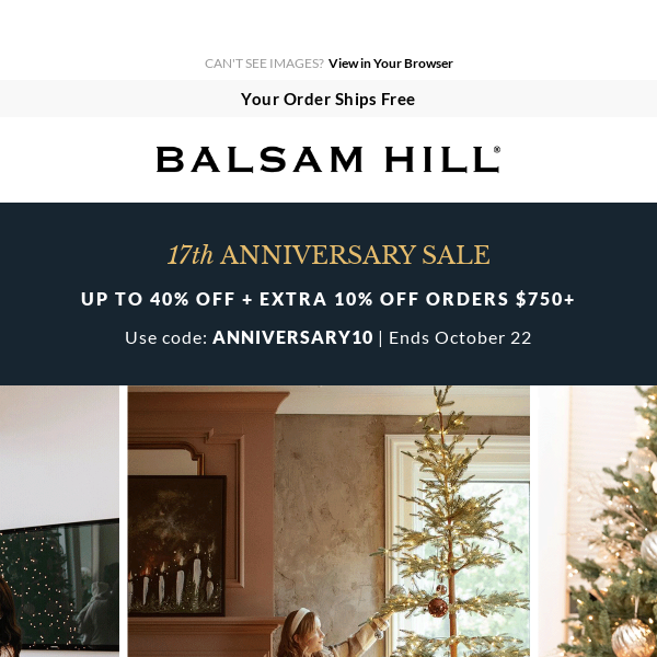 When Does Balsam Hill Have Sales?