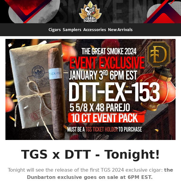 DTT-EX-153 Available Tonight