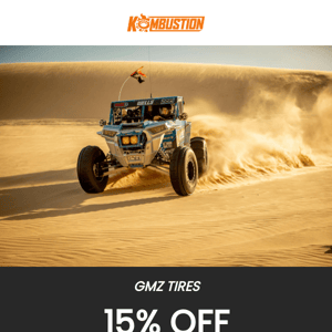 15% Off GMZ Tires