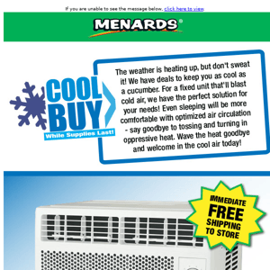 Air Conditioner Under $100!