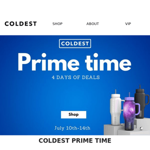 COLDEST Prime Time❄️