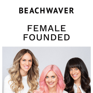 Female Founded + AWARD WINNING haircare loved by people EVERYWHERE.