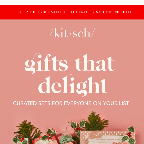 Gift More, Stress Less: Get Kitsch Gift Sets! 💝