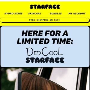 JUST LANDED: DEDCOOL x STARFACE ✨🌼