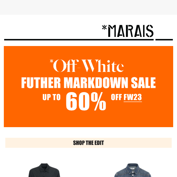 SHOP: Off-White's Further Markdown