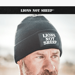 It’s beanie season at Lions Not Sheep