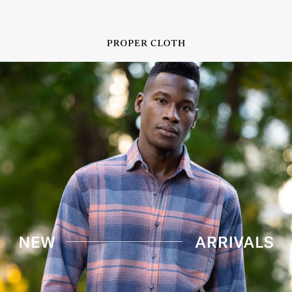 New Arrivals: Thomas Mason Dress Shirts, Italian Cashmere Jackets, Cableknit Sweaters, and More