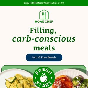 ✔ Sit down, eat, & ENJOY! Check out this feel-good food... These Carb Conscious Meals have you covered