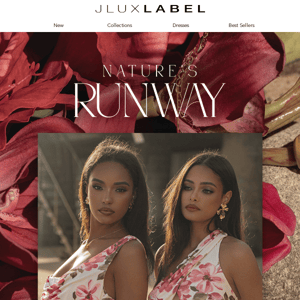 Nature’s Runway is LIVE 💐