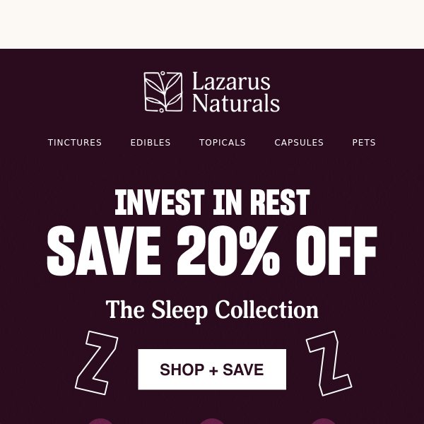 📈Invest in rest with 20% off