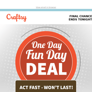 Act Fast! This Deal Won’t Last! Check It Out Now!