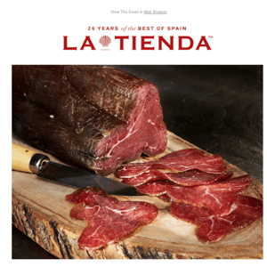 Today’s Special – 30% Off Sliced Cecina, the Jamon of Beef!