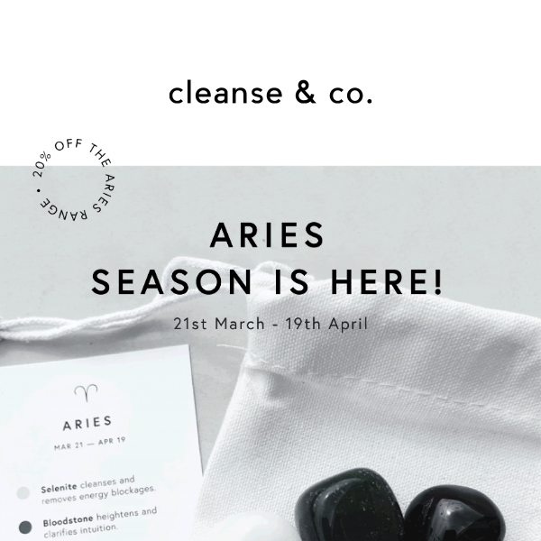 It’s Aries Season! ♈✨