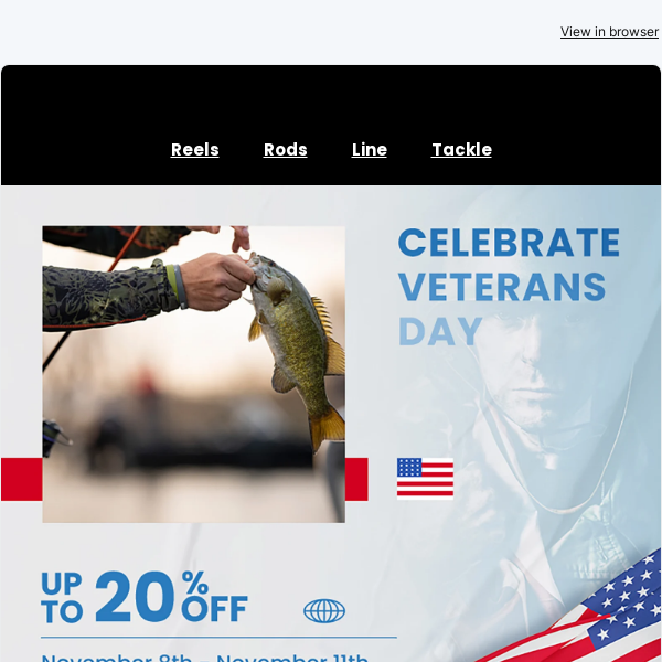 Honor Our Veterans: Save Up to 20% on Select Items!