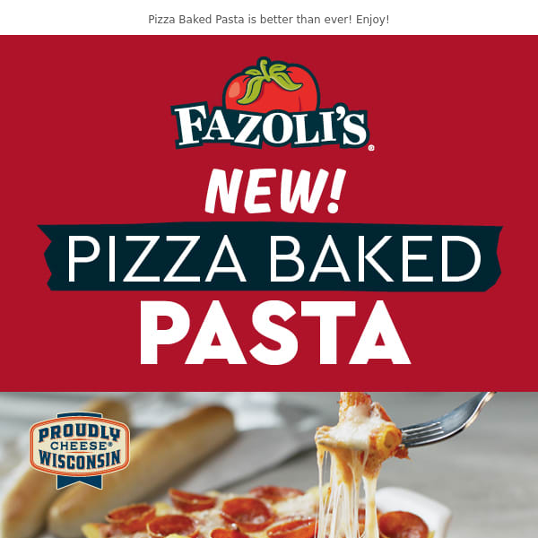 PIZZA BAKED PASTA IS BACK!