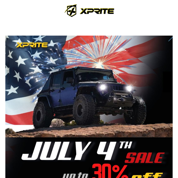 Celebrate July 4th with Big Savings!