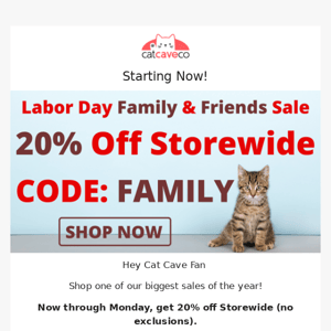 Your Invited - Labor Day Sale