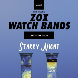 The Starry Night watch band drops now!