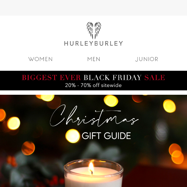 Christmas Gift Guide | Up To 70% Off Everything