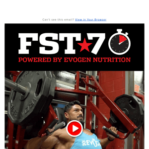 FST-7 Tip ⏱ Build A 3D Chest with Incline Chest Press