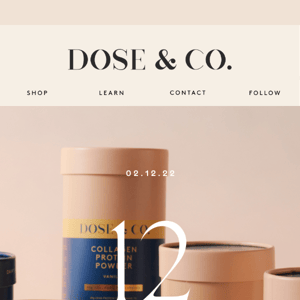 Win a year's supply of Dose & Co — 12 Days of Glow (Day 2)