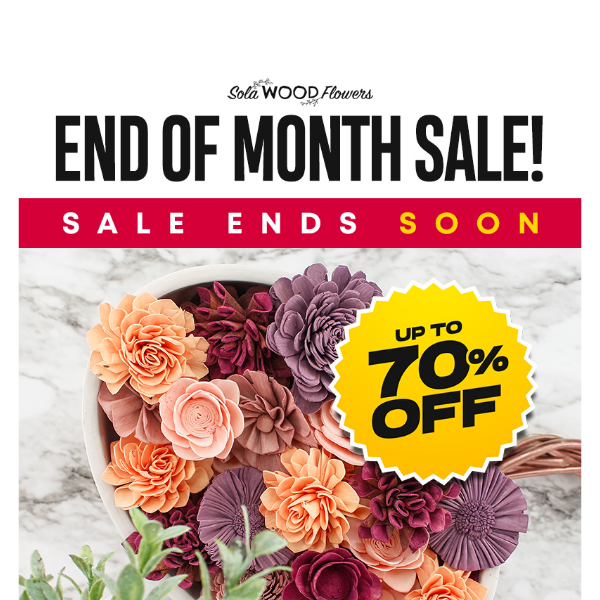 Woodn't You Love Up To 70% Off On Flowers Sitewide?