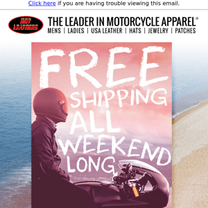 Free Shipping - Lets Ride! 😎